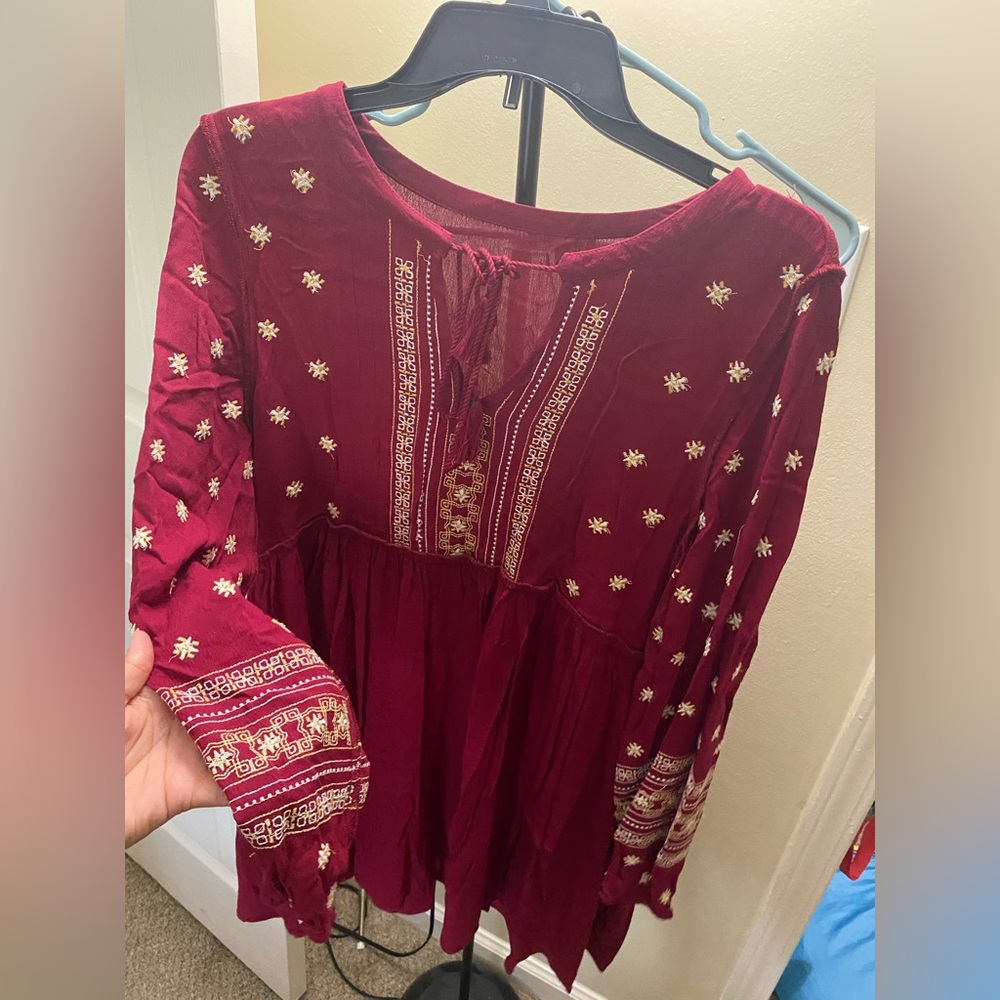 Long sleeve boutique dress